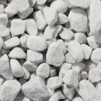 20mm Polar White Pebbles